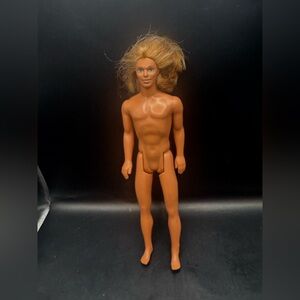 Barbie KEN DOLL AS PRINCE ADAM ROOTED BEAUTY & THE BEAST  VINTAGE DOLL 1968